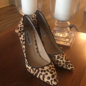 Hair calf leopard Steve Madden Stilletto heels.